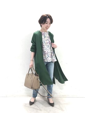 ☺︎いこまい☺︎さん（レディース・153cm）の春コーディネート