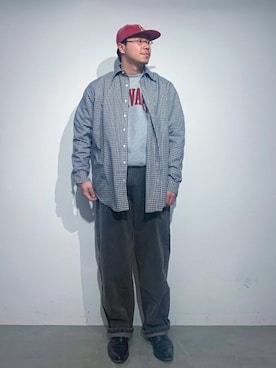 「Oriens JOURNAL STANDARD（オリエンス ジャーナルスタンダード）のアイテム」を使った、Oriensメンズさん（メンズ・175cm）の冬コーディネート