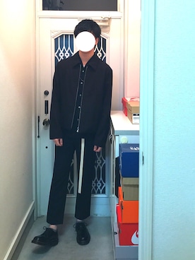 「アイテム（バングル/リストバンド）」を使った、ぐんぐんさん（メンズ・175cm・20代）の秋コーディネート