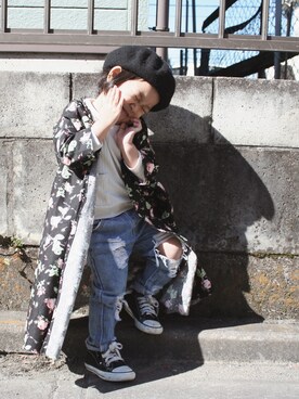 naayuさん(キッズ・90cm)の冬コーディネート