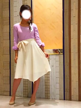 「BSTR」｜「アイテム（財布/小物）」を使った、すーさん（レディース・162cm）の冬コーディネート