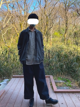 アクオーブルさん（メンズ・174cm）の春コーディネート