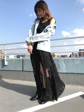 mariさん（レディース・161cm）の春コーディネート