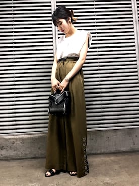 mariさん（レディース・161cm）の春コーディネート