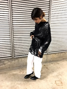 「S/S」｜mariさん（レディース・161cm）の冬コーディネート