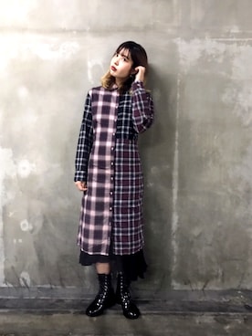 「boots」｜mariさん（レディース・161cm）の夏コーディネート