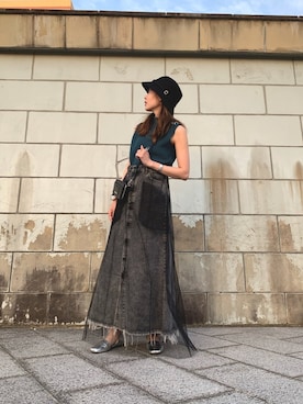 DIESELのアイテムを使った「チュールスカート」のレディース人気 DIESELのアイテムを使った「チュールスカート」のレディース人気