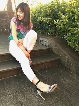 mariさん（レディース・161cm）の春コーディネート