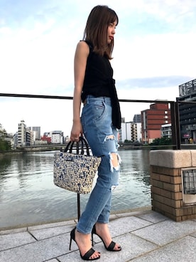 mariさん（レディース・161cm）の春コーディネート