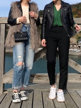 meiさん（レディース・162cm）の冬コーディネート