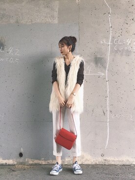 meiさん（レディース・162cm）の冬コーディネート