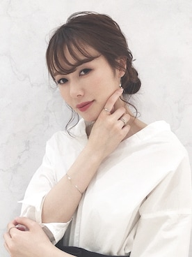 「ジュエリー」｜meiさん（レディース・162cm）の春コーディネート