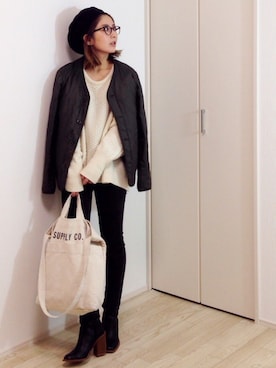 mayumiさん（レディース・156cm）の冬コーディネート