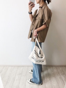 「Altered（オルタード）のアイテム」を使った、mayumiさん（レディース・156cm）の春コーディネート