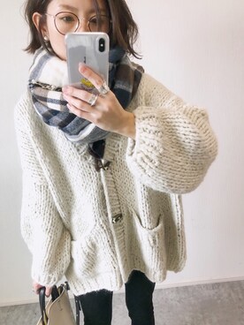 「Dieu（ディユウ）のアイテム」を使った、mayumiさん（レディース・156cm）の秋コーディネート