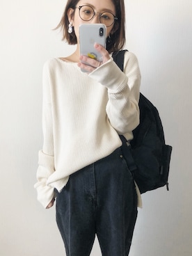 「UNITED ARROWS（ユナイテッドアローズ）のアイテム」を使った、mayumiさん（レディース・156cm）の春コーディネート