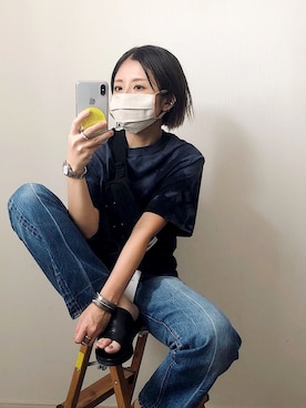 「Lavish Gate（ラヴィッシュゲート）のアイテム（その他）」を使った、mayumiさん（レディース・156cm）の夏コーディネート