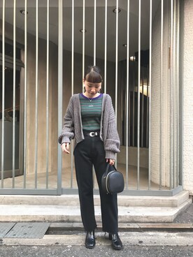 Nozomiさん(レディース・160cm)の秋コーディネート