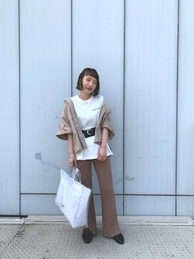 Nozomiさん（レディース・160cm）の夏コーディネート