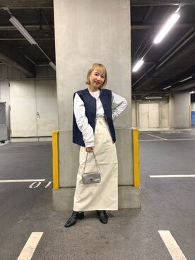 Nozomiさん（レディース・160cm）の春コーディネート