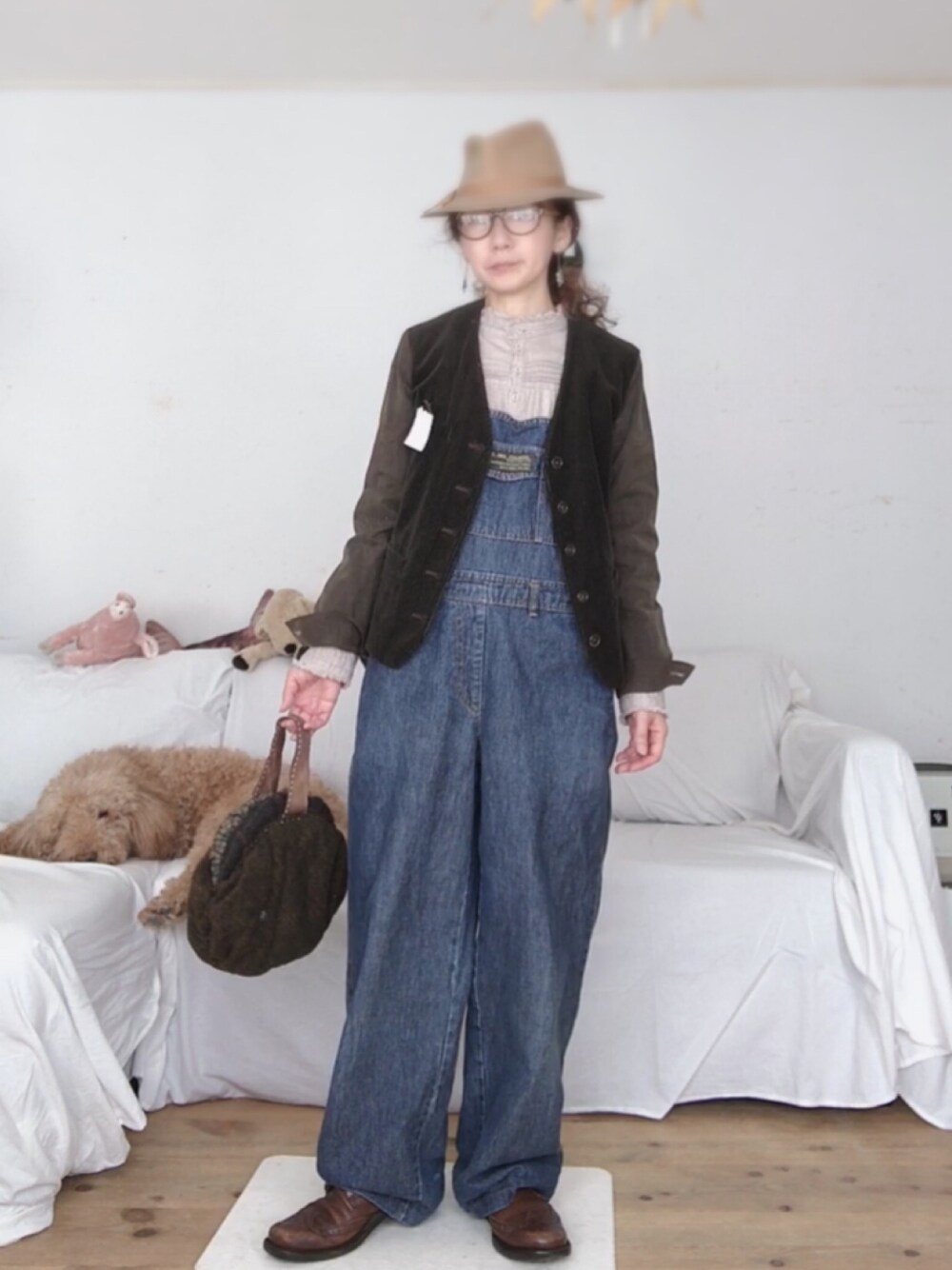 TOUJOURS Carpenter Overalls