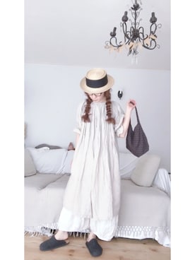 「Scye（サイ）のアイテム（ワンピース/ドレス）」を使った、iroas31さん（レディース・153cm）の春コーディネート