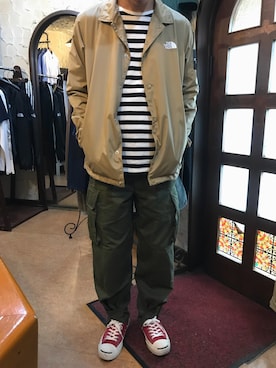 「maillot（マイヨ）のアイテム」を使った、ZYさん（メンズ・172cm）の秋コーディネート