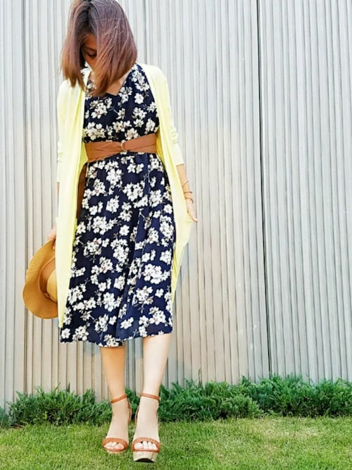 RyuRyuRyuRyu さんのカーディガン/ボレロ「【抗菌防臭】《UVカット・吸水速乾・抗菌防臭・接触冷感・保湿》洗えるカットソーカーデ(ミドル丈)(GeeRA|ジーラ)」を使ったコーディネート