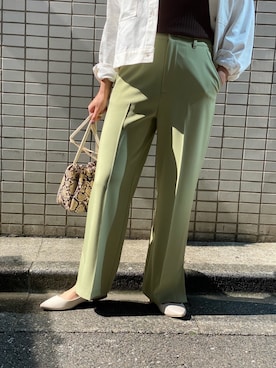 「GeeRA（ジーラ）のアイテム（デニムジャケット）」を使った、RyuRyu さん（レディース・154cm）の春コーディネート