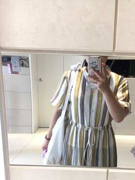 「RETOROGIRL」｜mamiさん（レディース・152cm）の夏コーディネート
