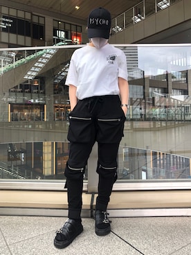 YU-KA OZAWAさん（レディース・153cm）の夏コーディネート