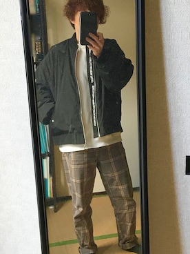 「ANDGEEBEE（アンジービー）のアイテム（ジャケット/アウター）」を使った、nyam7さん（レディース・155cm）の春コーディネート