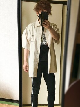 「ANDGEEBEE（アンジービー）のアイテム（パンツ）」を使った、nyam7さん（レディース・155cm）の夏コーディネート