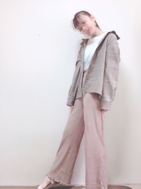 はるかこさん（レディース・157cm）の秋コーディネート