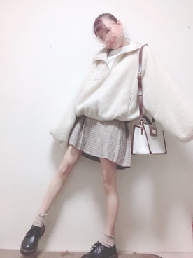 「apres jour（アプレジュール）のアイテム（ブルゾン）」を使った、はるかこさん（レディース・157cm）の秋コーディネート
