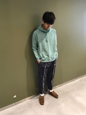 Yoshikiさん（メンズ・184cm）の冬コーディネート