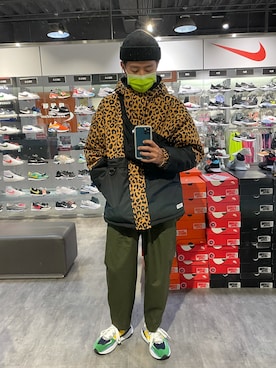 「AES（エーイーエス）のアイテム」を使った、Owen Wu さん（メンズ・174cm）の春コーディネート