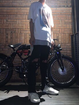 「fog（フォグ）のアイテム」を使った、驼小驼丶さん（メンズ・170cm）の秋コーディネート