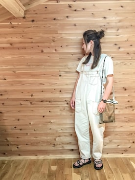 𝚁𝚒𝚎 ‪︎‬‪︎☺︎さん（レディース・160cm）の春コーディネート