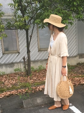 𝚁𝚒𝚎 ‪︎‬‪︎☺︎さん（レディース・160cm）の夏コーディネート