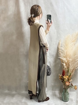 𝚁𝚒𝚎 ︎︎☺︎さん(レディース・160cm)の秋コーディネート