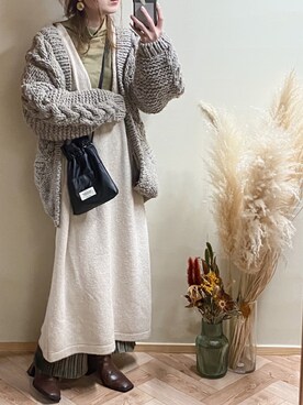 TODAYFUL ''Cable HandKnit Cardigan''