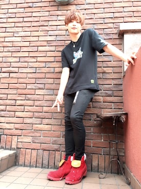 スズキゴン(鈴木勤)さん(メンズ・175cm)の夏コーディネート