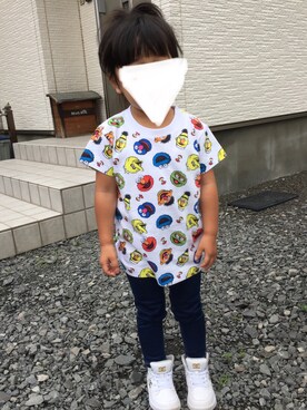 「カウズ」｜reorenick205さん（キッズ・90cm）の夏コーディネート