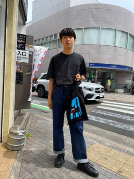 やすおさん（メンズ・174cm）の春コーディネート