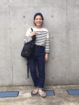 canae ueharaさん（レディース・162cm）の夏コーディネート