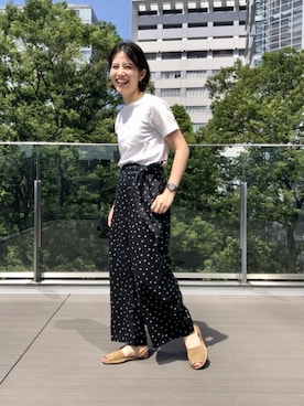 ドットパンツ」の人気ファッションコーディネート（季節：6月〜8月