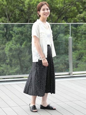 canae ueharaさん(レディース・162cm)の夏コーディネート
