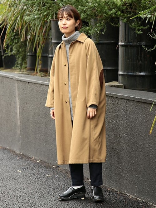 Canae Uehara ビームス Zozotown担当 Beams Boyのステンカラーコートを使ったコーディネート Wear