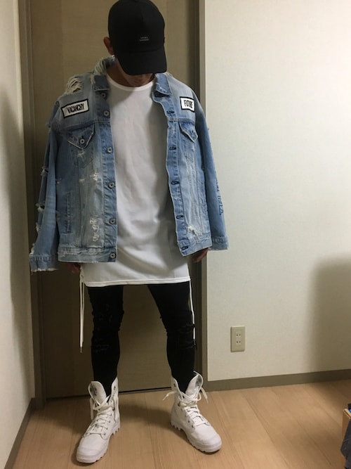 あきまざふぁっきん|LEGENDAのデニムジャケットを使った ...
